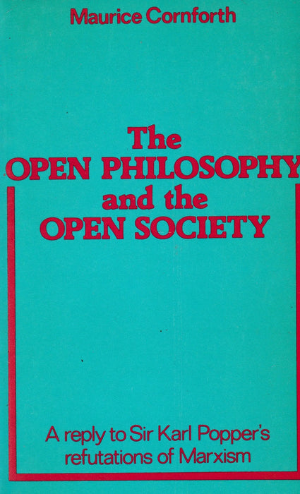 The Open Philosophy and the Open Society - Oskola Antikvárium