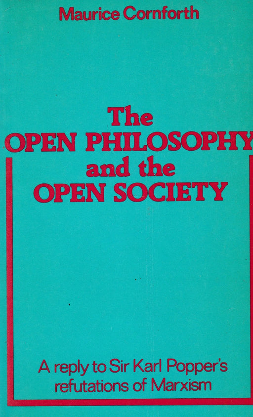The Open Philosophy and the Open Society - Oskola Antikvárium