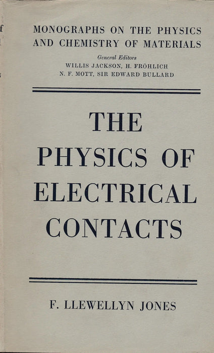 The Physics of Electrical Contacts - Oskola Antikvárium