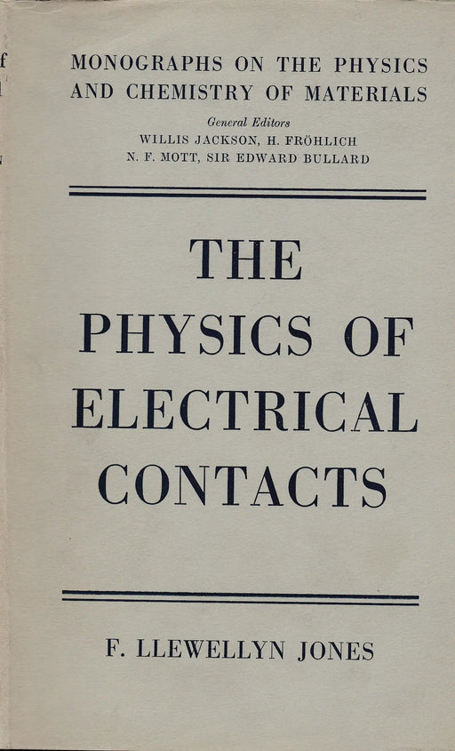The Physics of Electrical Contacts - Oskola Antikvárium