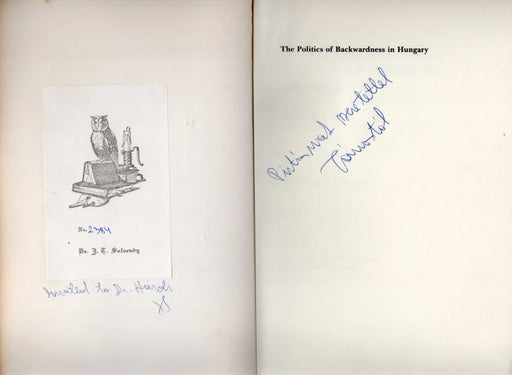 The Politics of Backwardness in Hungary 1825 - 1945 - Oskola Antikvárium