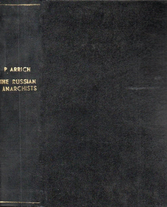 The Russian Anarchists - Oskola Antikvárium