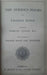 The Serious Poems of Thomas Hood - Oskola Antikvárium
