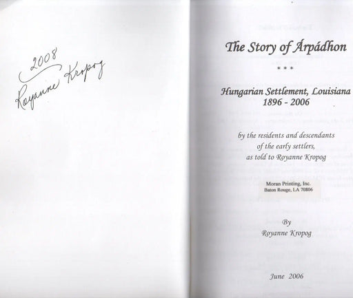 The Story of Árpádhon - Oskola Antikvárium