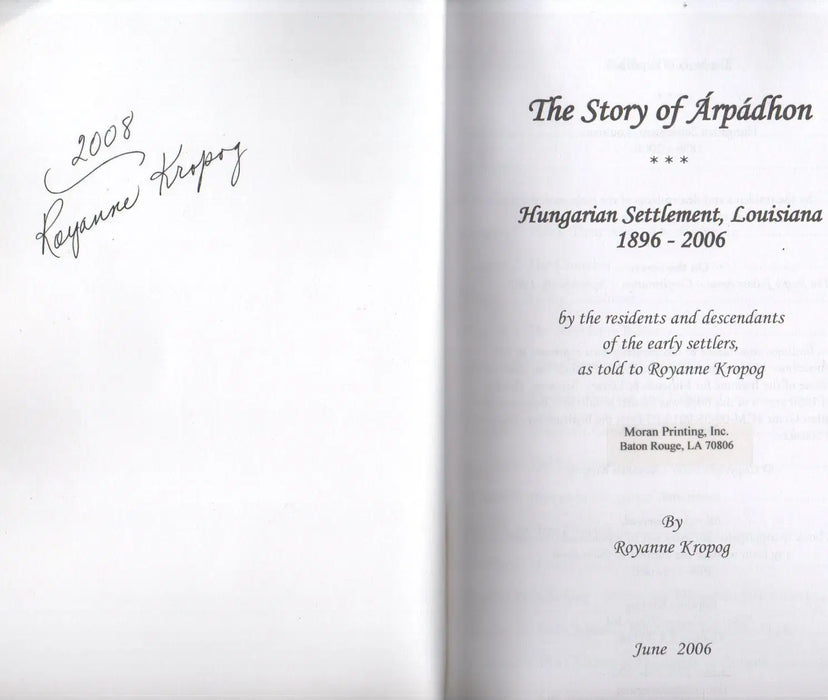 The Story of Árpádhon - Oskola Antikvárium