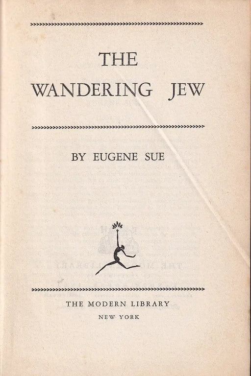 The Wandering Jew - Oskola Antikvárium