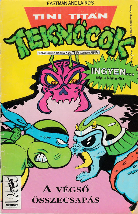 Tini Titán Teknőcök 1992/6. július 12. szám - Oskola Antikvárium