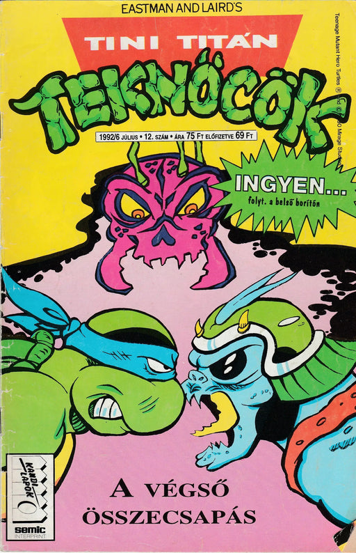 Tini Titán Teknőcök 1992/6. július 12. szám - Oskola Antikvárium