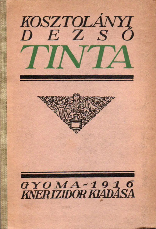 Tinta - Oskola Antikvárium
