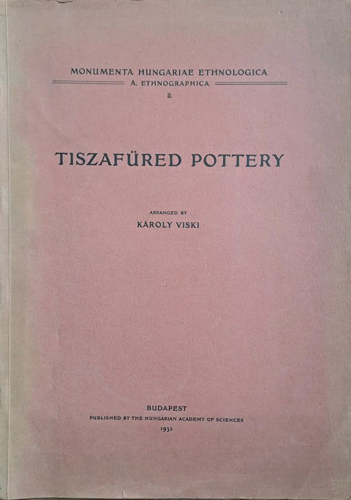 Tiszafüred Pottery - Oskola Antikvárium