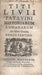 Titi Livii Patavini Historiarum Romanarum III. - Oskola Antikvárium
