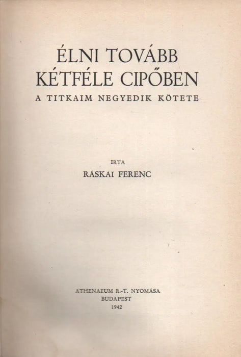 Titkaim IV. - Oskola Antikvárium