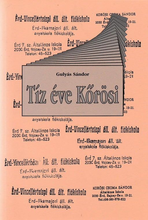 Tíz éve Kőrösi - Oskola Antikvárium