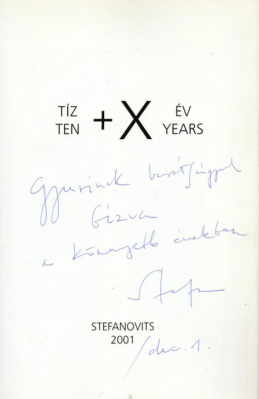 Tíz + x év - Ten + x Years - Oskola Antikvárium