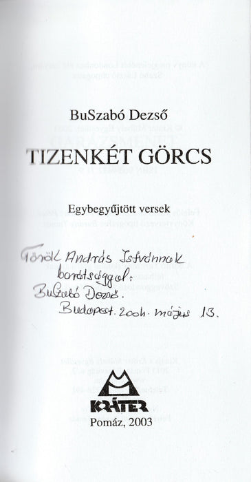 Tizenkét görcs - Oskola Antikvárium