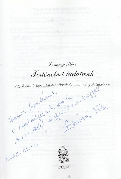 Történelmi tudatunk - Oskola Antikvárium
