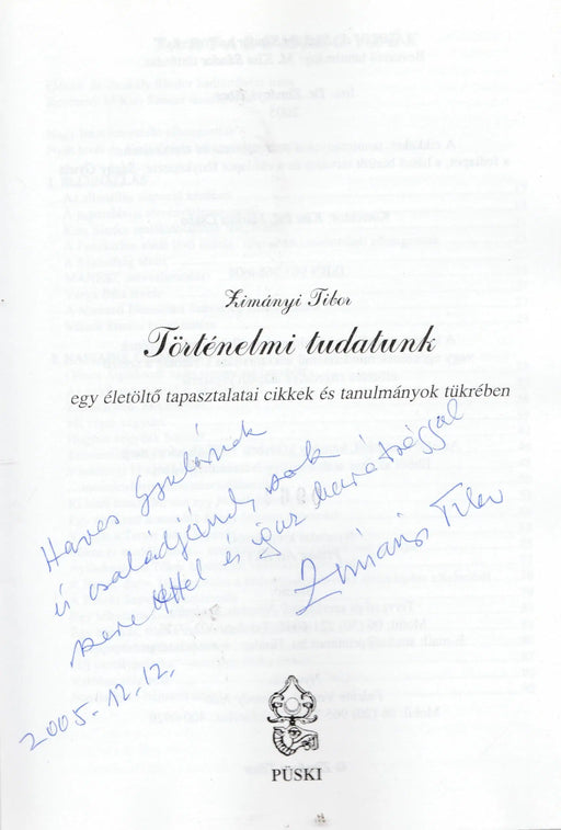 Történelmi tudatunk - Oskola Antikvárium