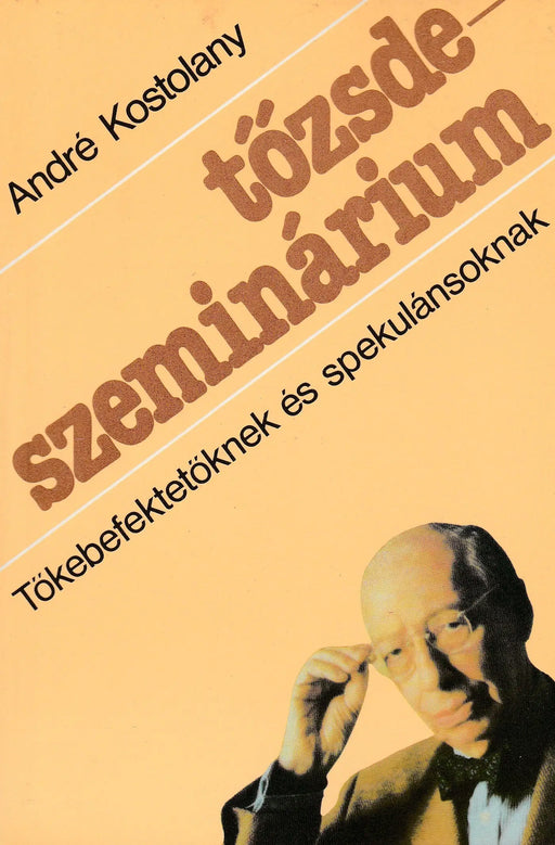 Tőzsdeszeminárium - Oskola Antikvárium