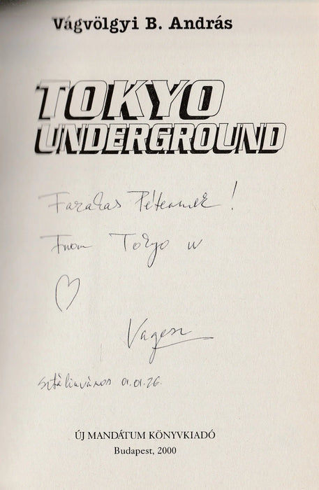 Tokyo underground - Oskola Antikvárium