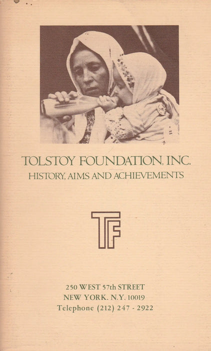 Tolstoy Foundation, INC. - Oskola Antikvárium