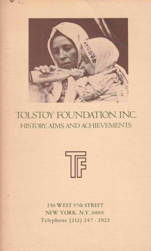 Tolstoy Foundation, INC. - Oskola Antikvárium
