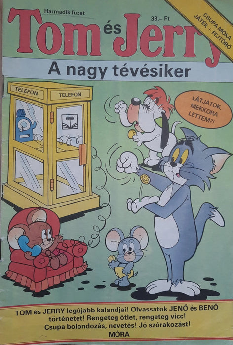 Tom és Jerry 3. füzet - Oskola Antikvárium