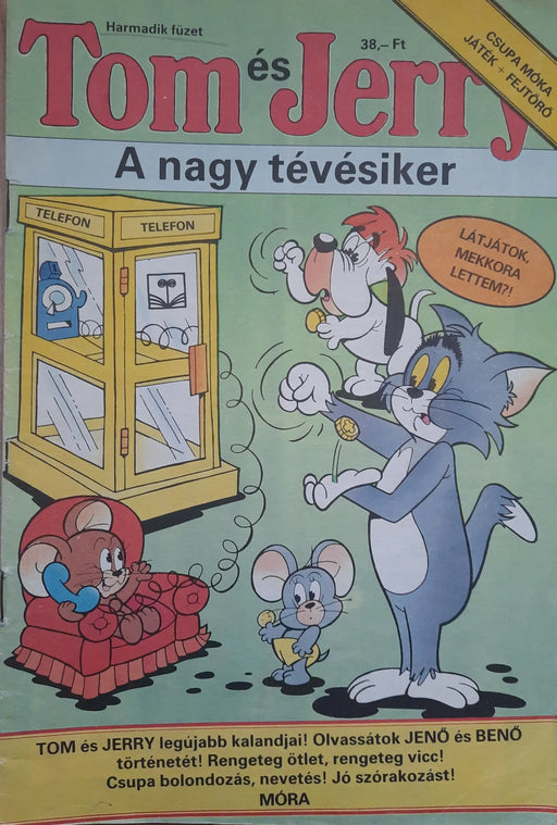 Tom és Jerry 3. füzet - Oskola Antikvárium