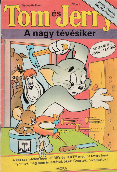 Tom és Jerry 4. füzet - Oskola Antikvárium