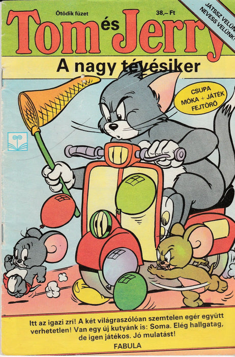 Tom és Jerry 5. füzet - Oskola Antikvárium