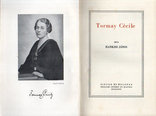 Tormay Cécile - Oskola Antikvárium