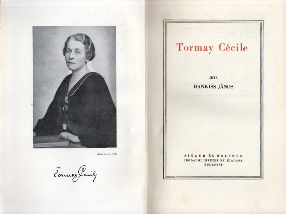 Tormay Cécile - Oskola Antikvárium