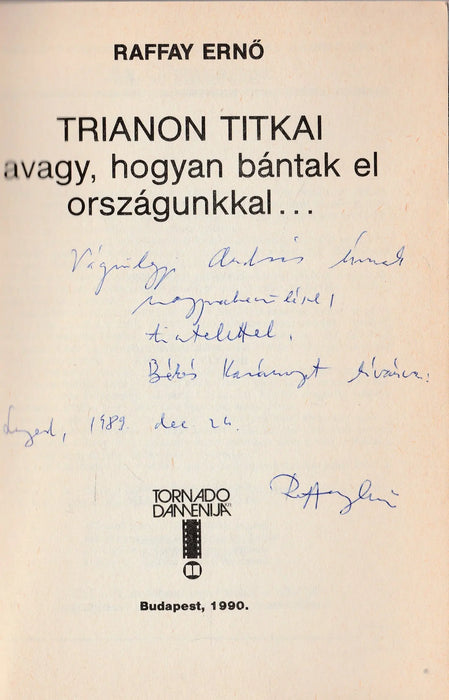 Trianon titkai - Oskola Antikvárium