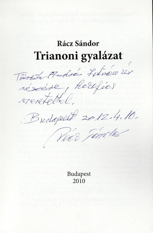 Trianoni gyalázat - Oskola Antikvárium