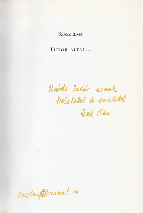 Tükör által - Oskola Antikvárium