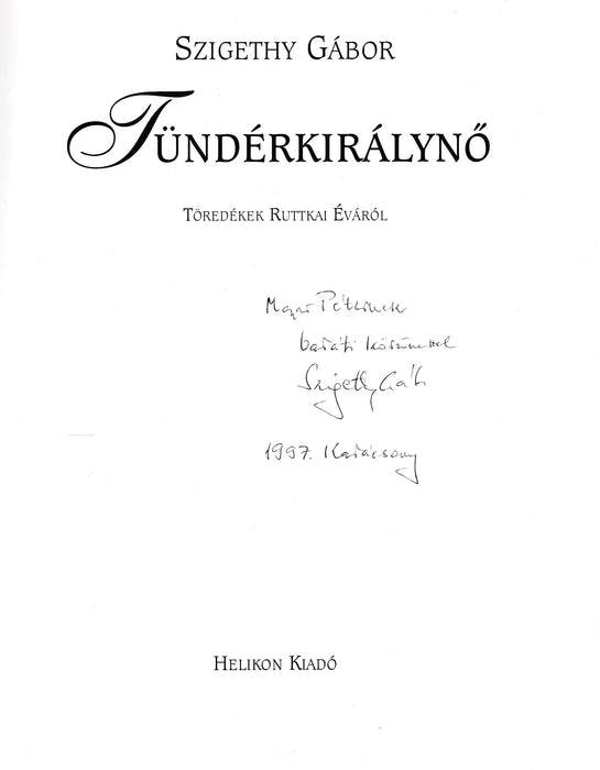 Tündérkirálynő - Oskola Antikvárium