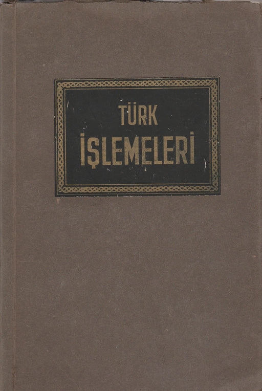Türk işlemeleri - Oskola Antikvárium