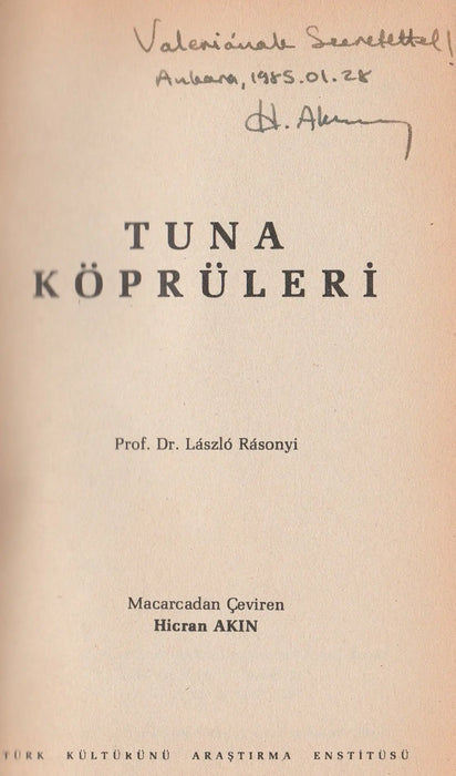 Tuna köprüleri - Oskola Antikvárium