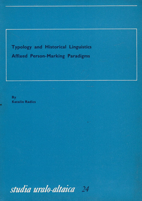 Typology and Historical Linguistics - Oskola Antikvárium
