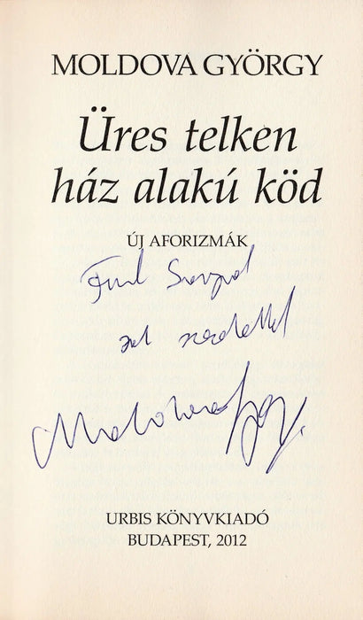 Üres telken ház alakú köd - Oskola Antikvárium