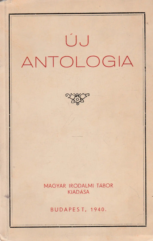 Új antologia - Oskola Antikvárium