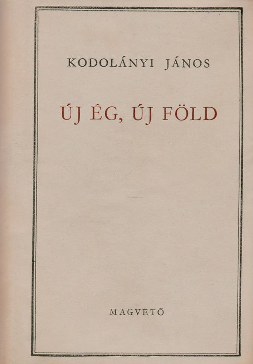 Új ég, új föld - Oskola Antikvárium