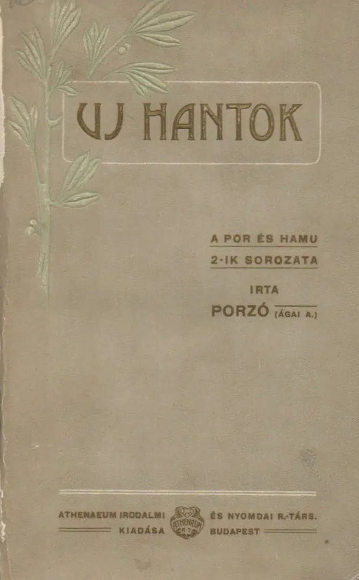 Uj hantok - Oskola Antikvárium