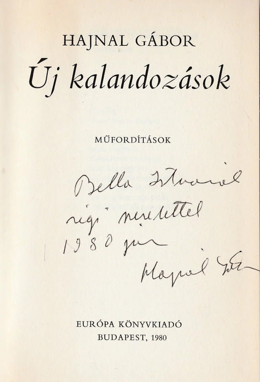 Új kalandozások - Oskola Antikvárium