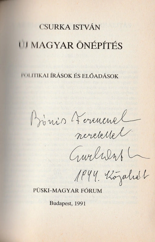 Új magyar önépítés - Oskola Antikvárium