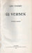Új versek - A halottak élén - Oskola Antikvárium