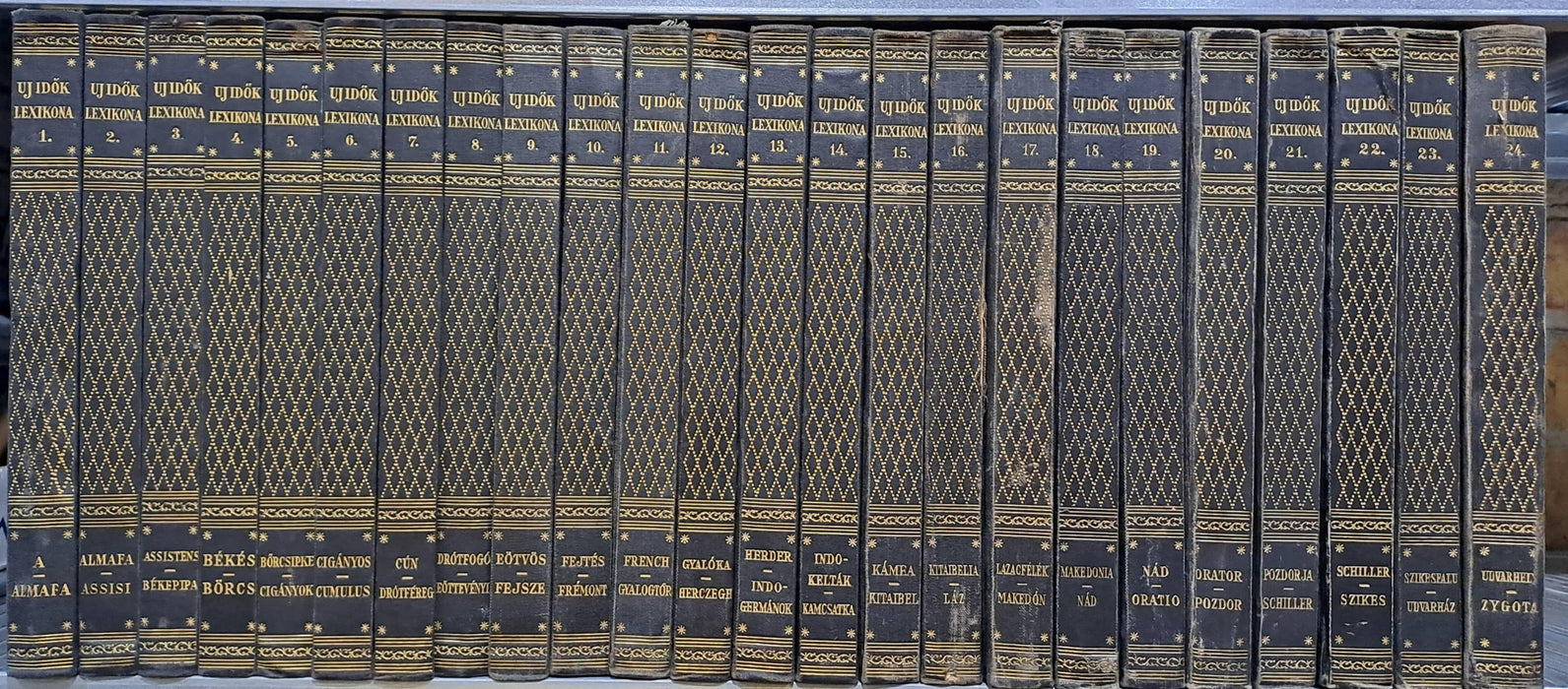 Uj idők lexikona 1-24.