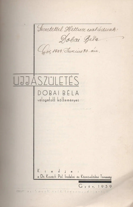Újjászületés - Oskola Antikvárium