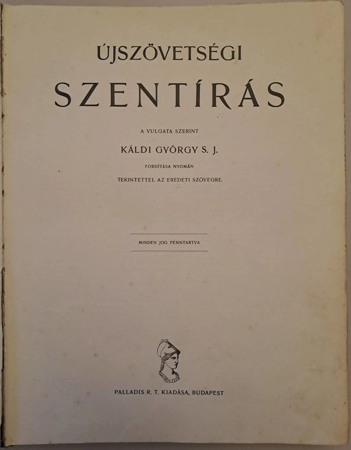 Újszövetségi Szentírás - Oskola Antikvárium