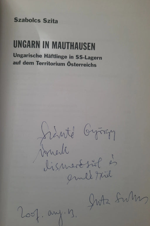 Ungarn in Mauthausen - Oskola Antikvárium