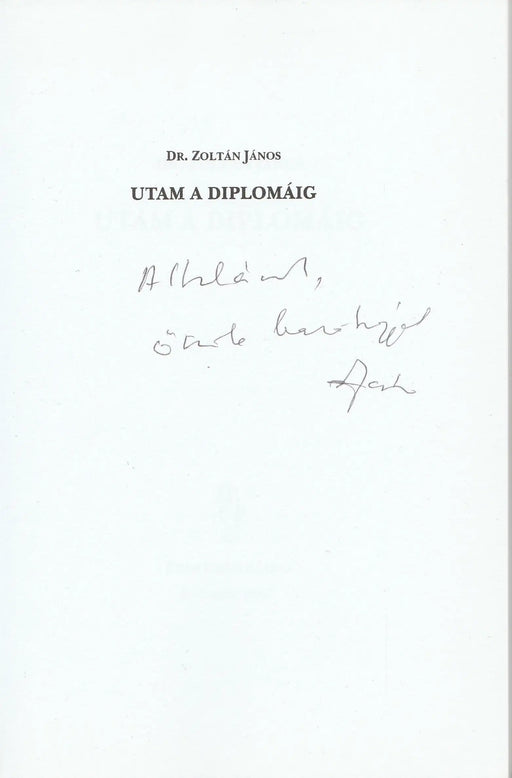 Utam a diplomáig - Oskola Antikvárium